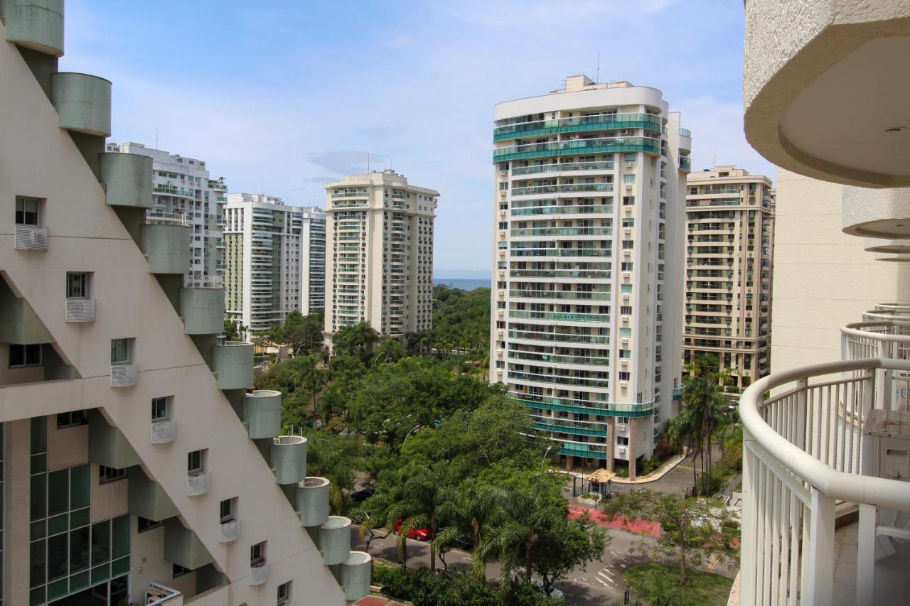 Barra Da Tijuca - 9 - Flat Premium Com Cozinha, Fogao Cooktop, Geladeira Grande, Smart Tv Grande, Lindo E Muitissimo Confortavel, Balsa Para A Praia Gratis E Estacionamento Gratuito Rio de Janeiro Exteriér fotografie