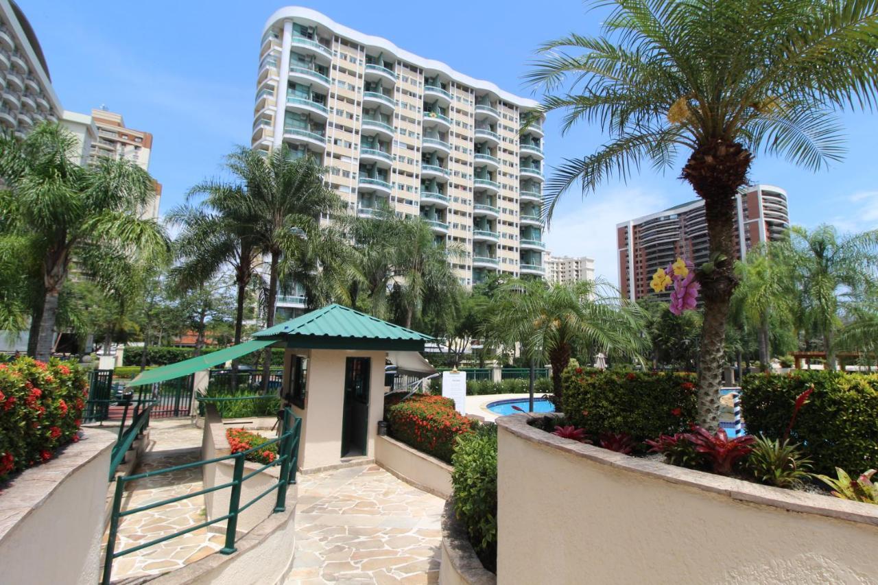 Barra Da Tijuca - 9 - Flat Premium Com Cozinha, Fogao Cooktop, Geladeira Grande, Smart Tv Grande, Lindo E Muitissimo Confortavel, Balsa Para A Praia Gratis E Estacionamento Gratuito Rio de Janeiro Exteriér fotografie