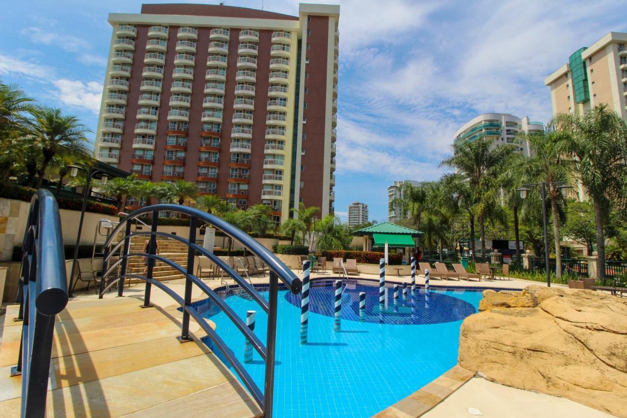 Barra Da Tijuca - 9 - Flat Premium Com Cozinha, Fogao Cooktop, Geladeira Grande, Smart Tv Grande, Lindo E Muitissimo Confortavel, Balsa Para A Praia Gratis E Estacionamento Gratuito Rio de Janeiro Exteriér fotografie