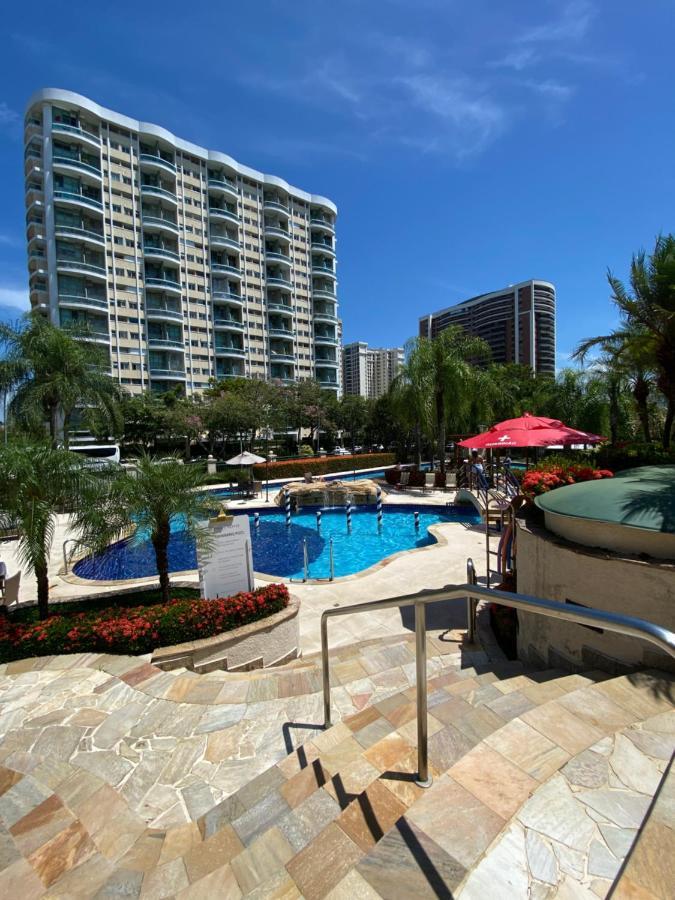 Barra Da Tijuca - 9 - Flat Premium Com Cozinha, Fogao Cooktop, Geladeira Grande, Smart Tv Grande, Lindo E Muitissimo Confortavel, Balsa Para A Praia Gratis E Estacionamento Gratuito Rio de Janeiro Exteriér fotografie